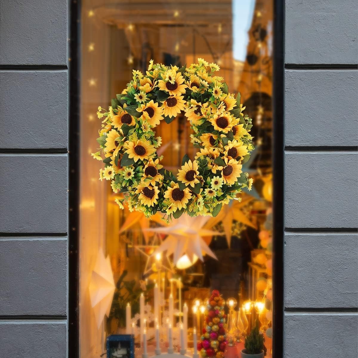 All Round Floral Wreath – Indoor Outdoor Wall Decor