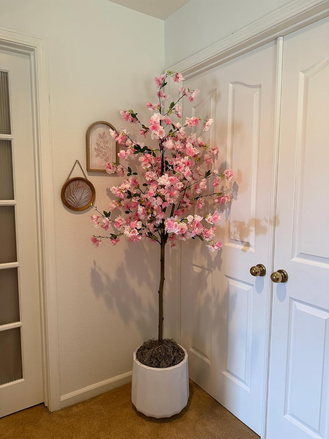 6FT Realistic Cherry Blossom Tree in Pot for Home & Event Décor