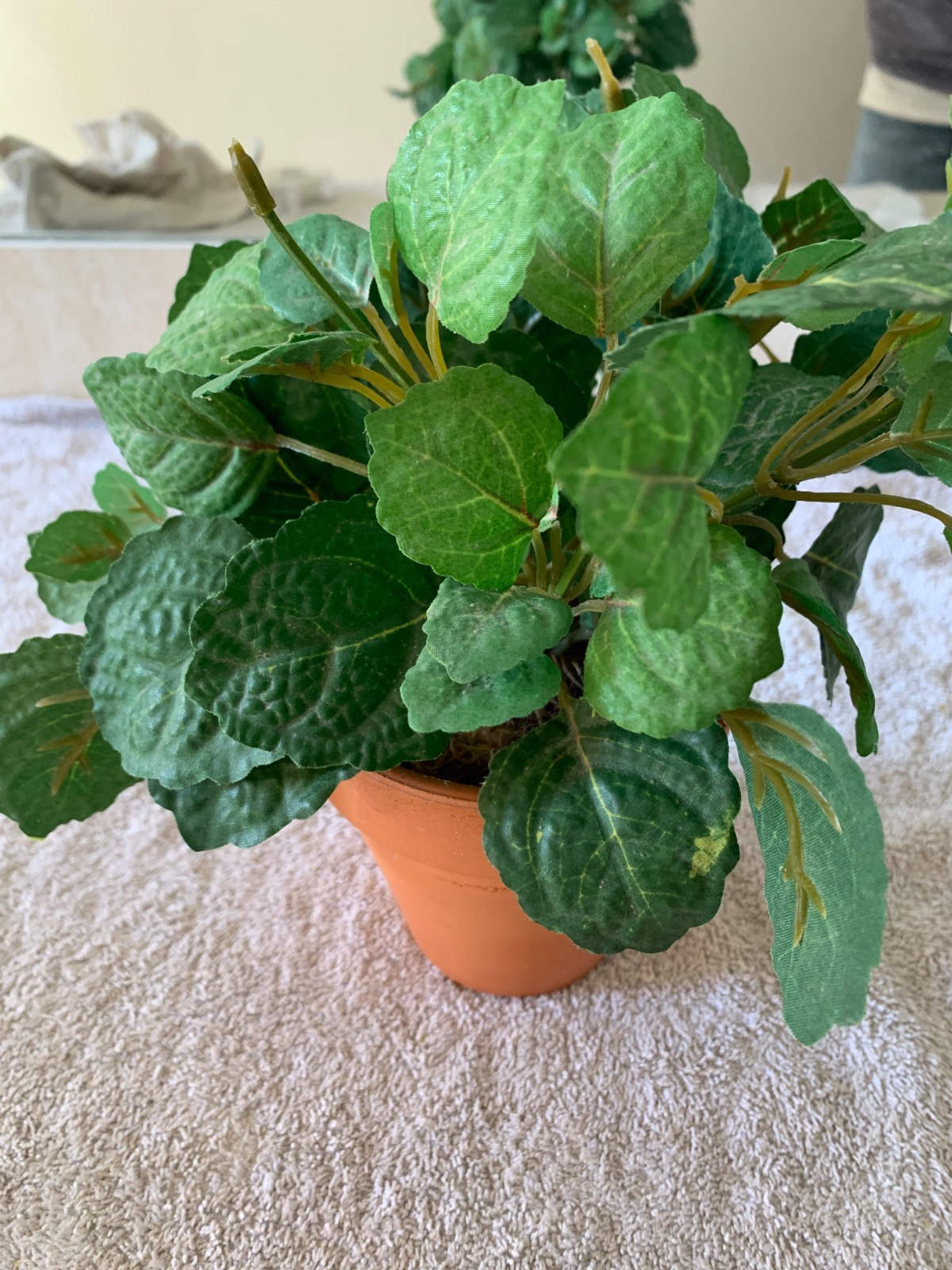 VTG 10″ Silk Plant – Silwick Unlimited – 1980s/90s – Realistic Green Foliage