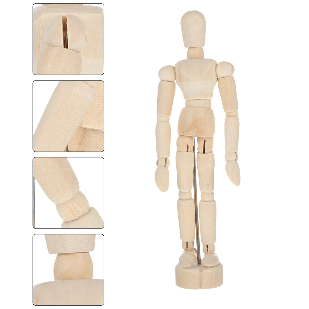 Articulated Mannequin Art Mannequin Figure Artist Wooden