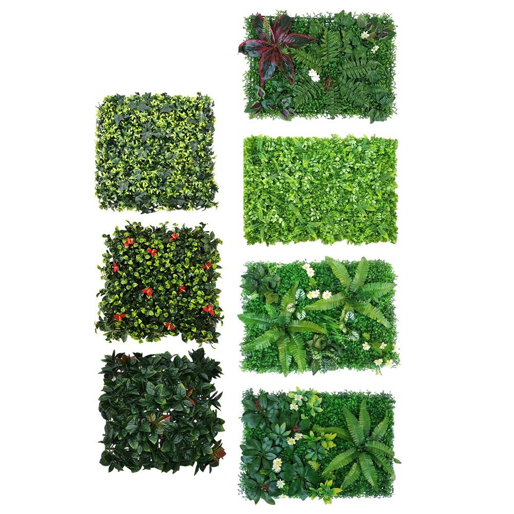 Create a Refreshing Feel with Artificial Green Grass Square Plastic Lawn Plants