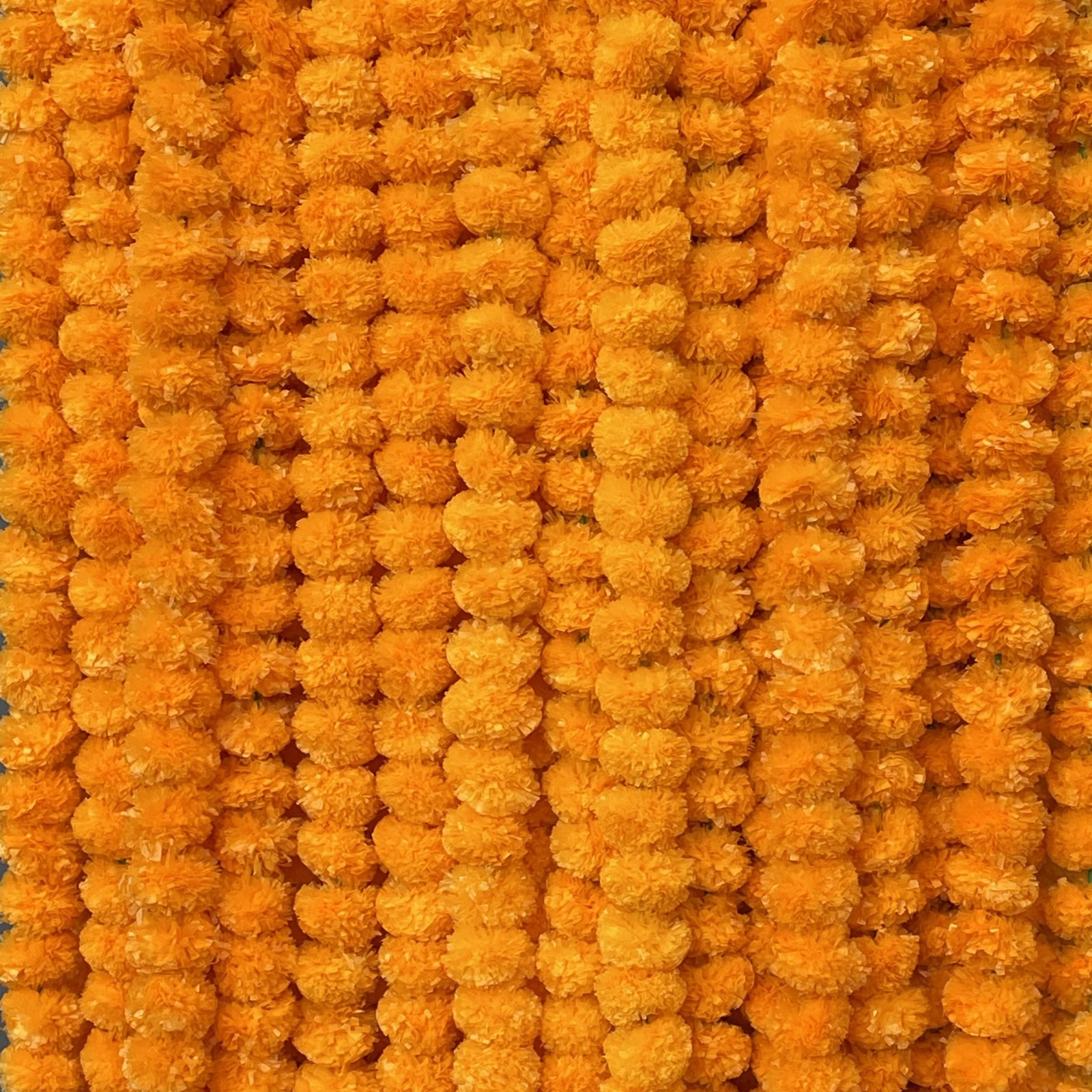 Krati Exports 5 PC – 5 feet Marigold Garland |Indian/American Wedding Party