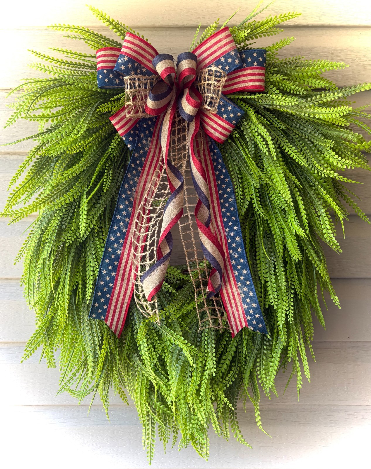 30″ Bead Grass Wreath-Popular-Bow can be your choice – New