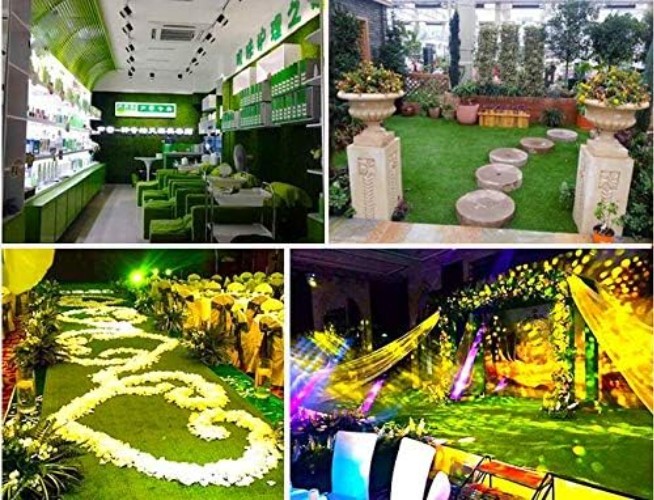 Durable Artificial Grass Lawn 6FT x 10FT Water Resistant with Rubber Backing