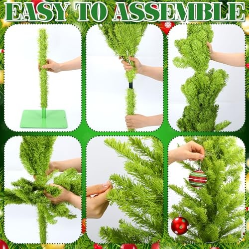 5 ft Prelit Bendable Lime Green Christmas Tree Indoor