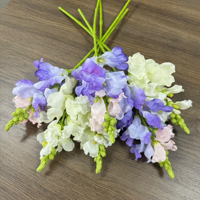 Artificial Delphinium Flowers,Artificial Silk Flowers Hyacinth,Silk Flowers w…