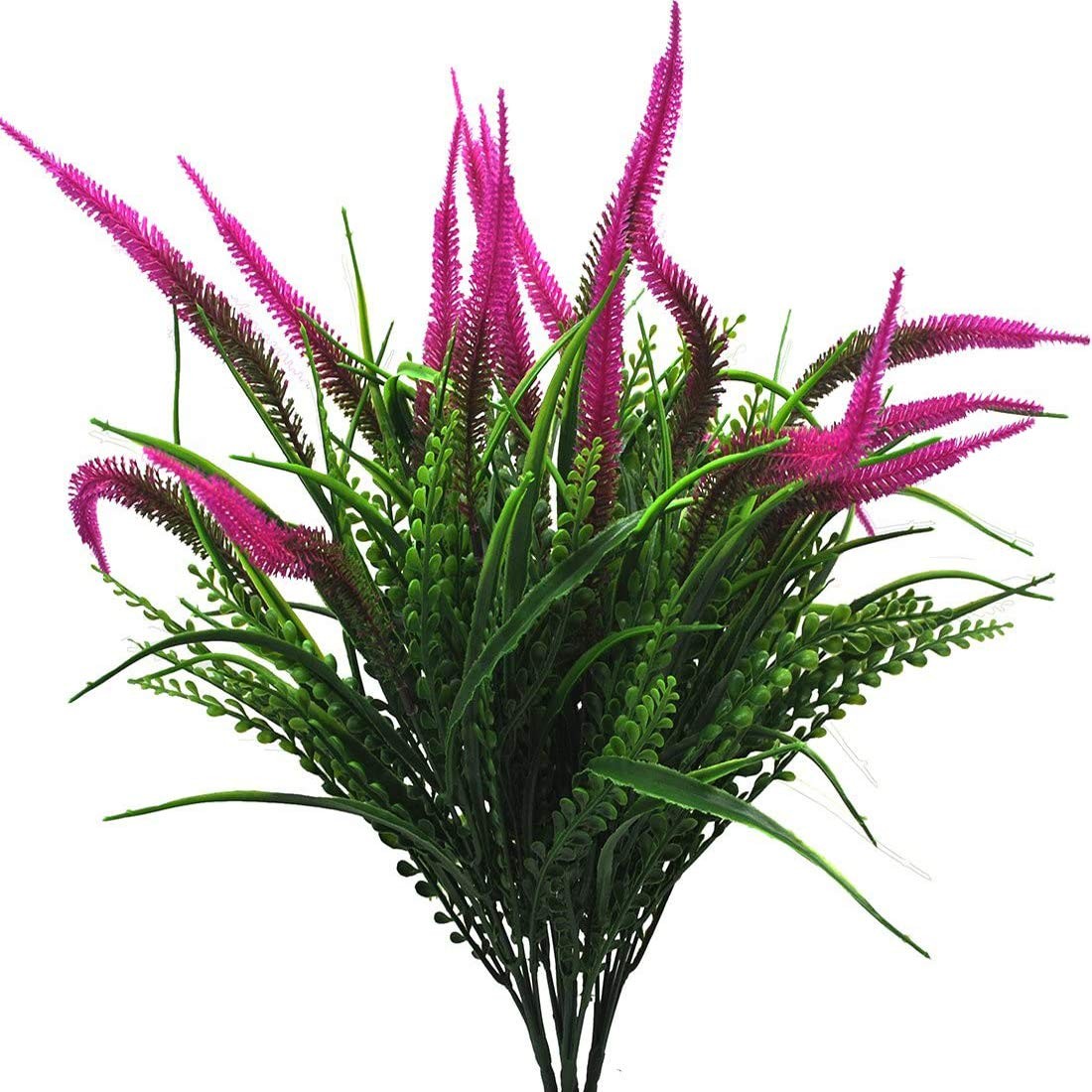 Artificial Plants 9.6″ Wide X 18.87″ Length UV Resistant Faux Plastic – Indoor