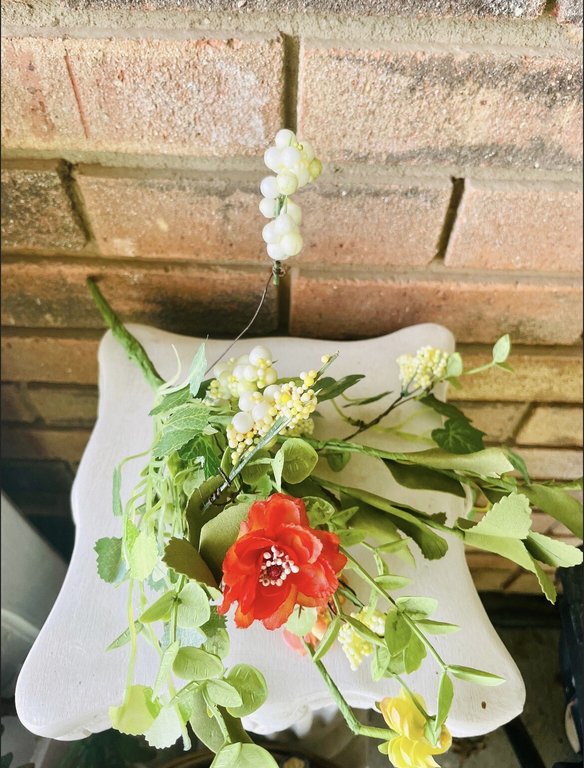Mixed Tea Rose Bush Floral Bouquet