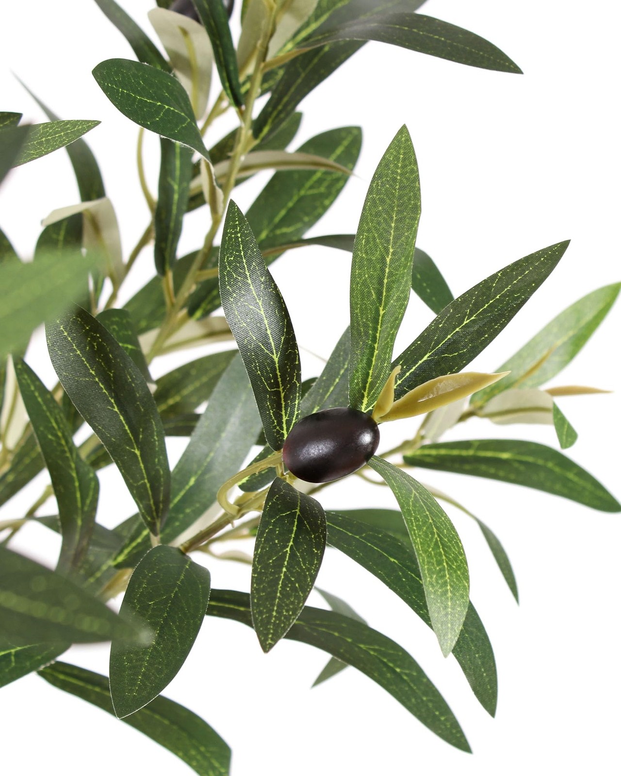 6FT Olive Trees Artificial Indoor, Tall Fake Olive Tree (72in) with Realistic…