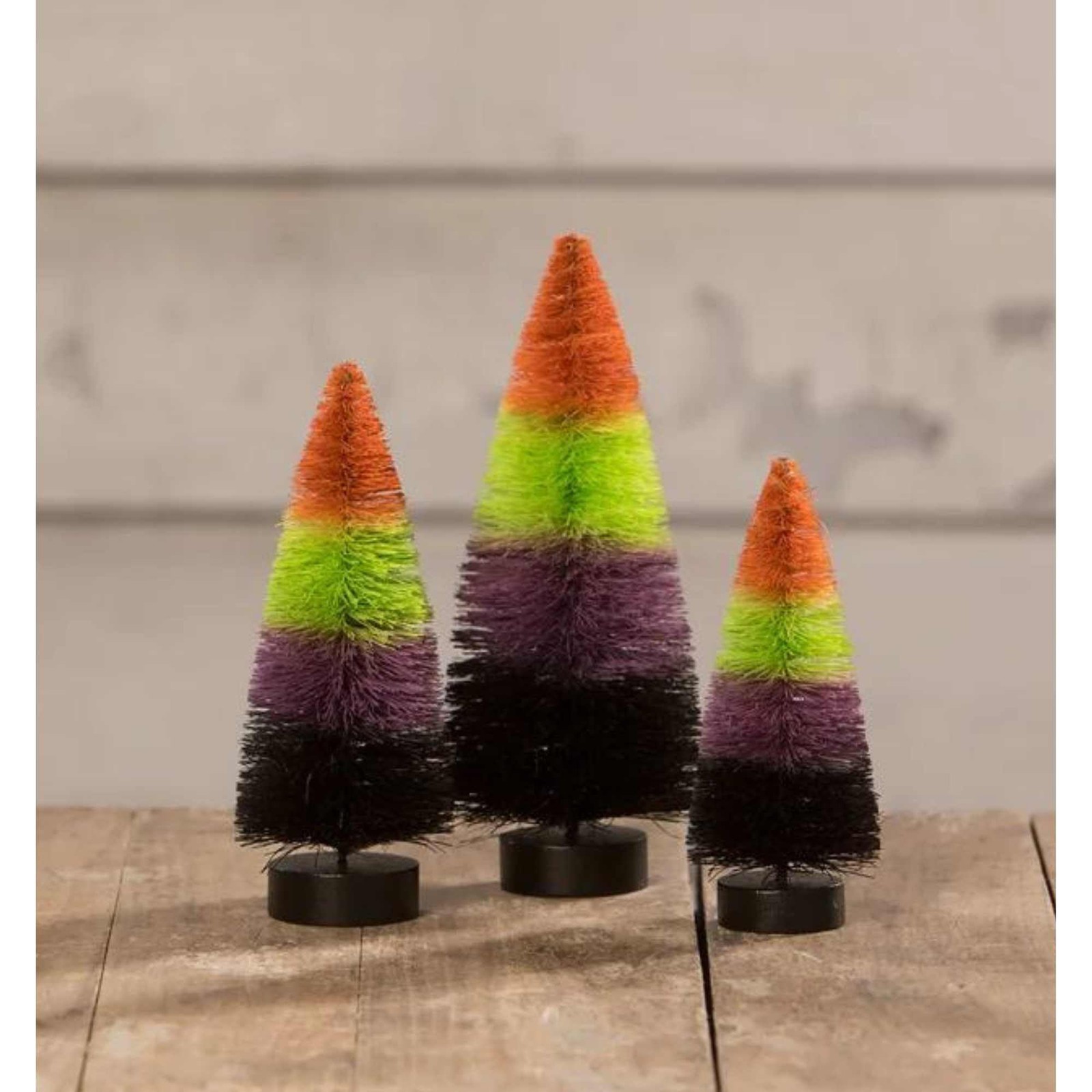 Bethany Lowe The Brighter Side Halloween Trees, Set of 3 Multicolored