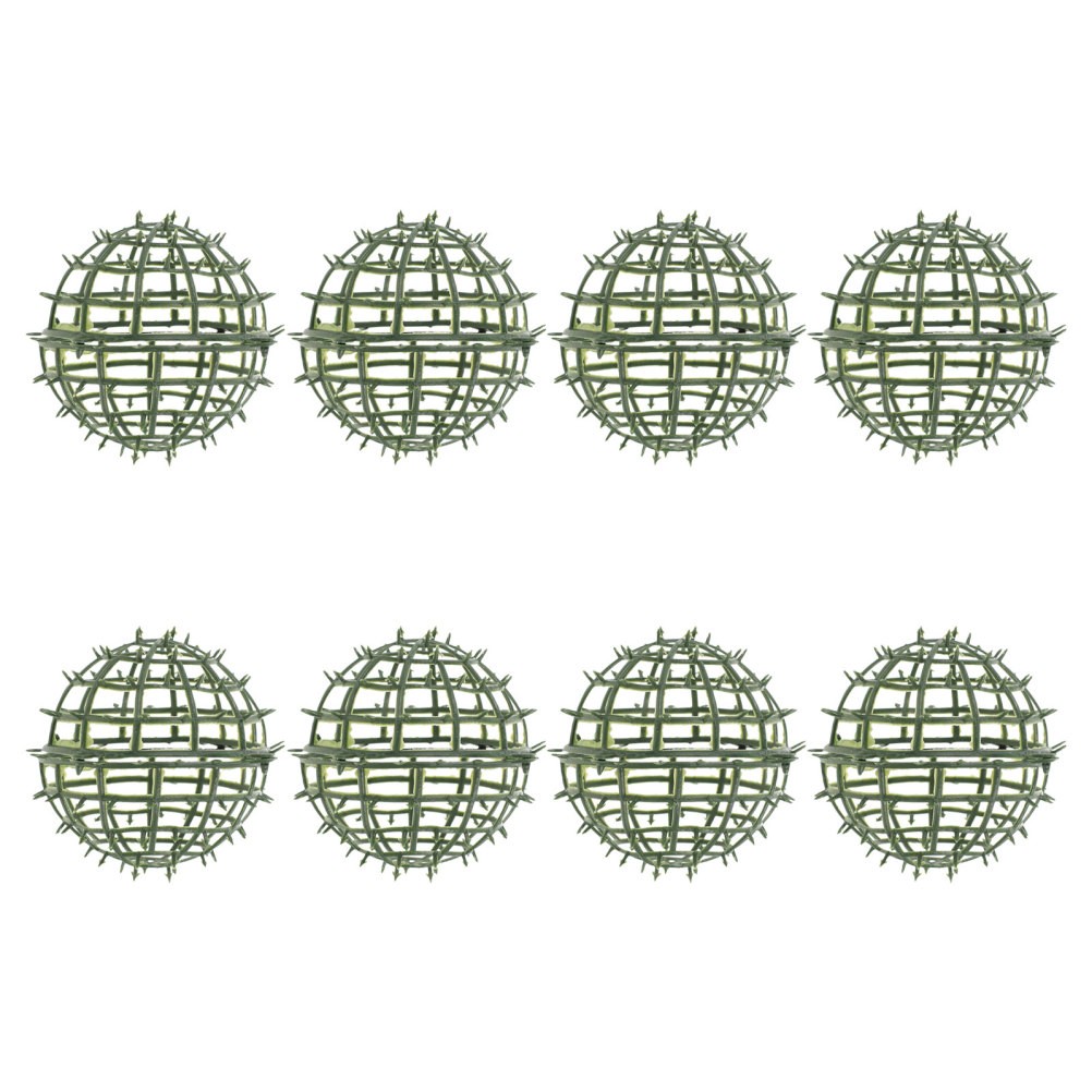 8 Pcs Flower Arrangement Frame Artificial Plant Cage Topiary Ball