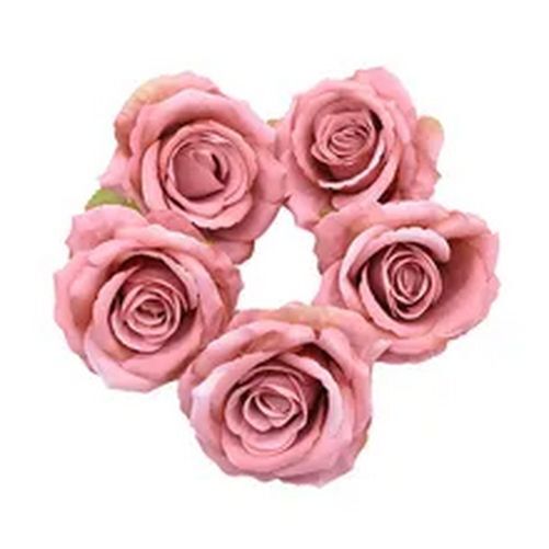 5/10pcs 10cm Artificial Rose Flower Head Home / Wedding Table Display Decor NEW