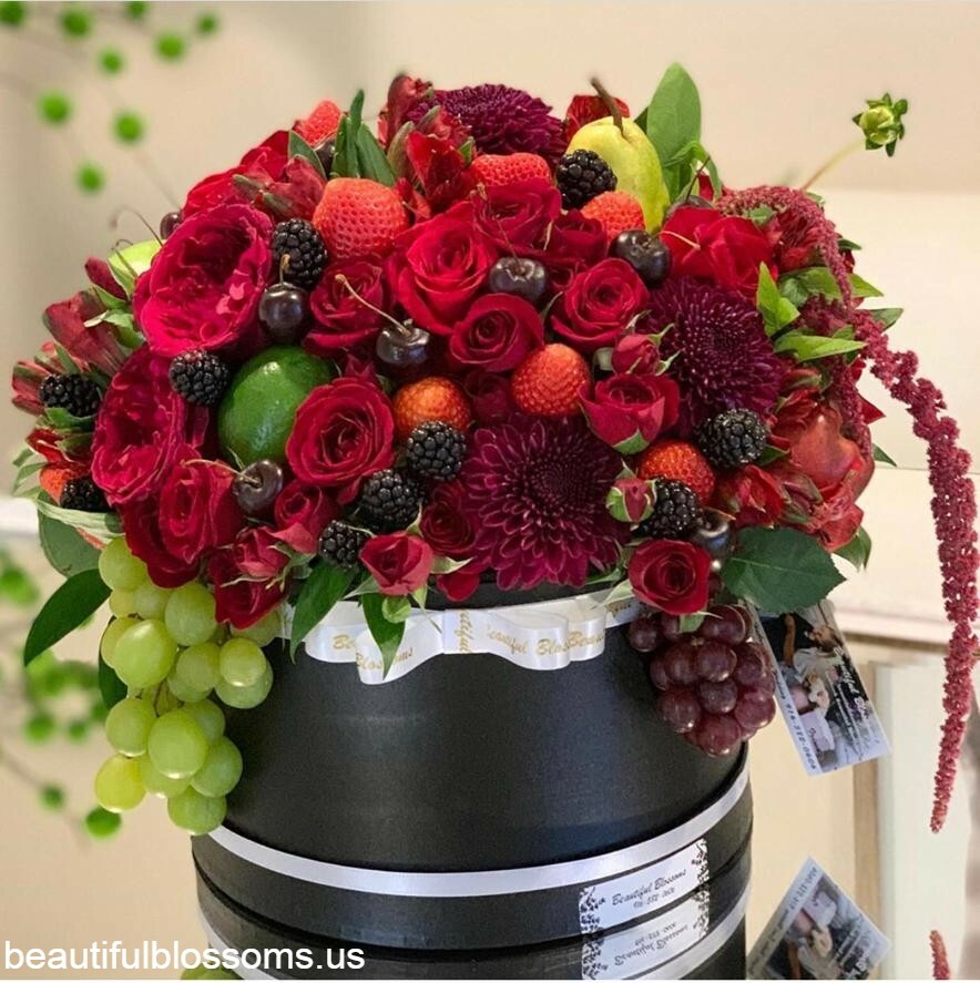 Surprise Round Flower Gift Box – Set of 3, for Luxury Flower Arrangements | W738