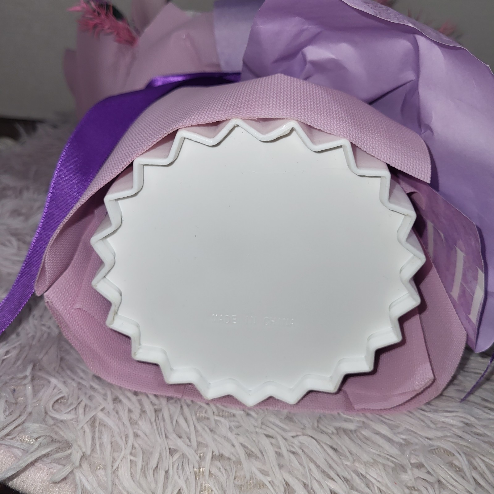 Purple Roses Bouquet Great Birthday Gift Beautiful Preserved Flowers