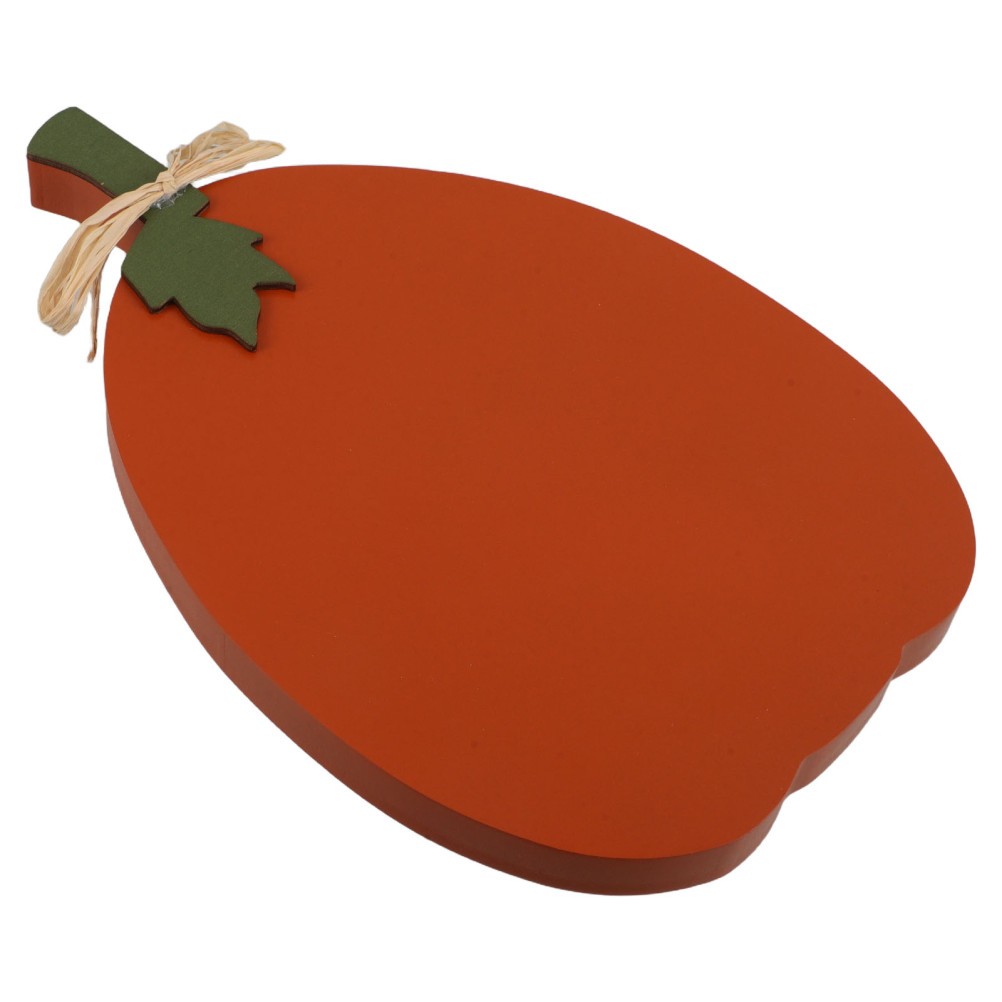 2 Set of Wooden Thanksgiving Pumpkin Signs Rustic Autumn Table Decor for Kitchen