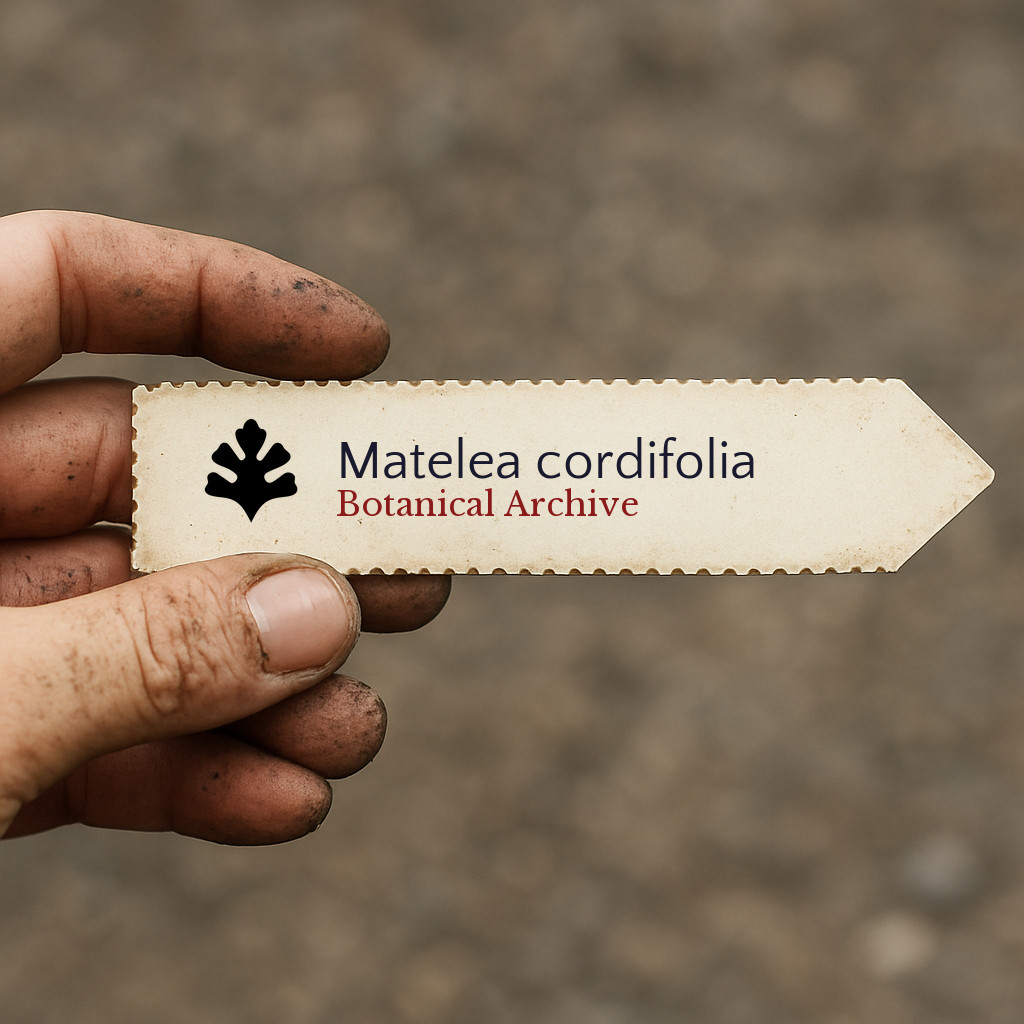 Matelea cordifolia SEEDS – Heartleaf milkvine | Cordifolia vine
