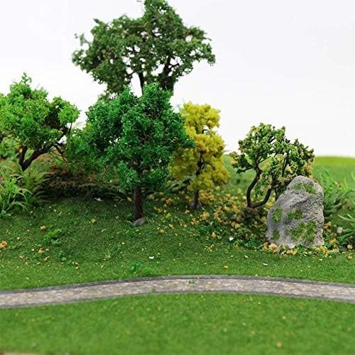 CP137 Artificial Model Grass Mat Trains Green 40X100Cm or 15.7 X 39 for Deco