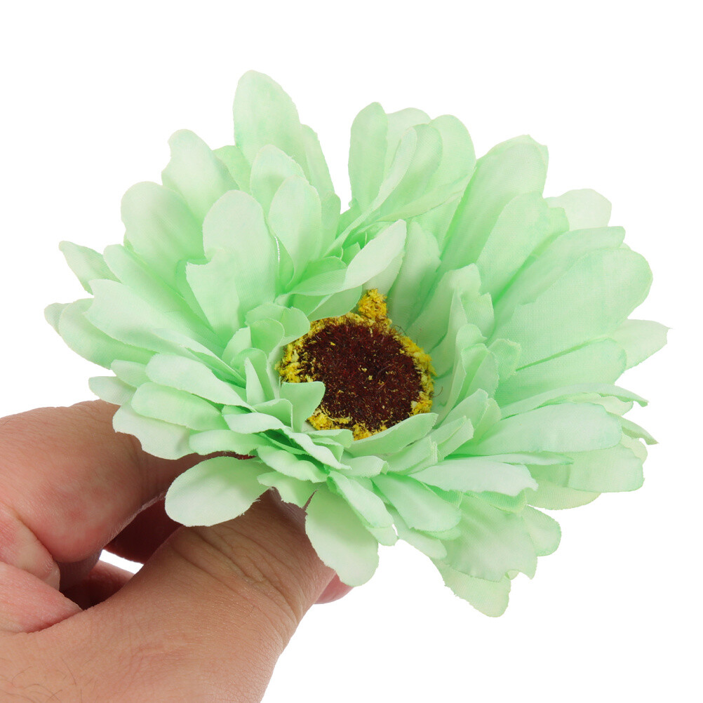 10pcs Fake Flower Heads Artificial Flowers Heads Flower Embellishments