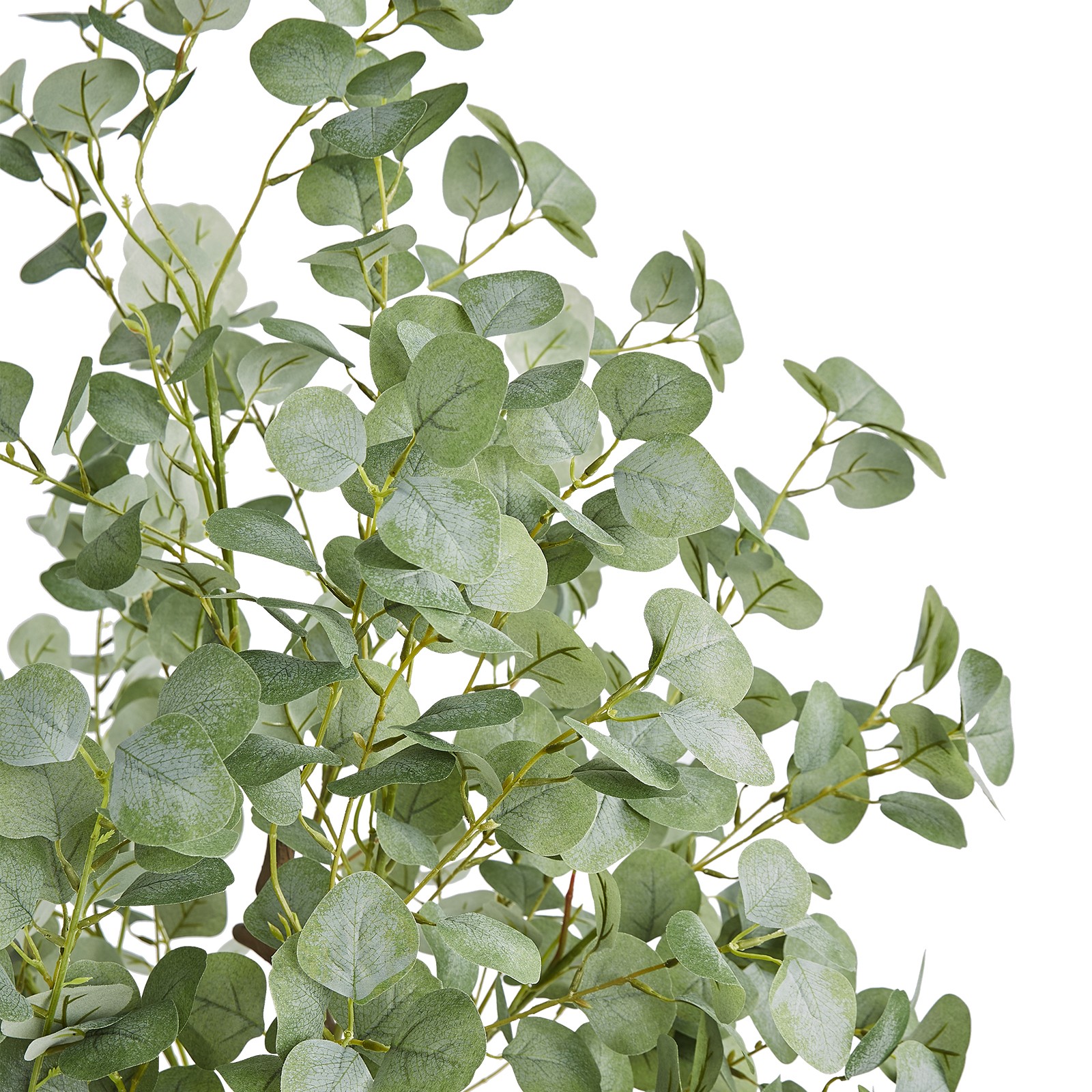VEVOR Artificial Eucalyptus Tree 6ft Tall Fake Faux Silk Plant Home Decor in Pot