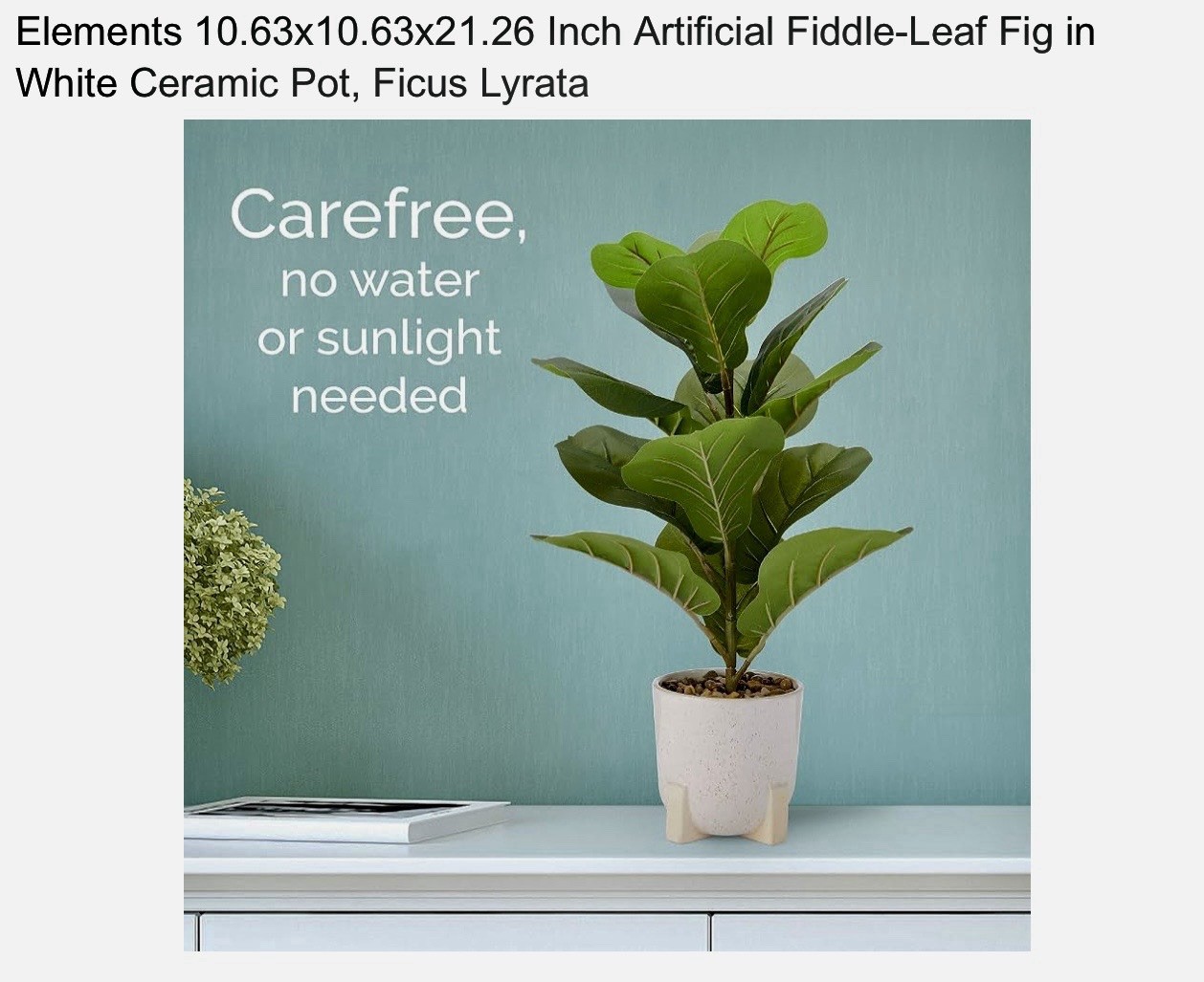 Artificial Fiddle Leaf Fig Tree