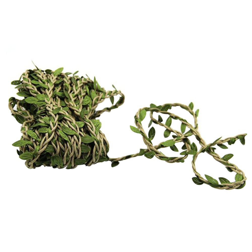 3 Count Artificial Vine Silk Leaves False Flower Vines Aritificial Leaf Decor