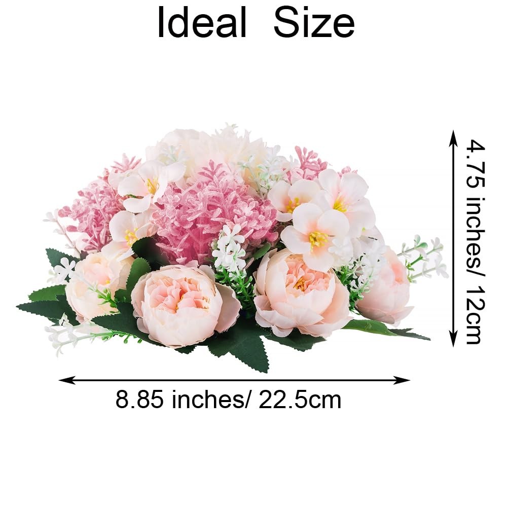 Inweder Flower Balls Centerpieces for Tables: 10 PCS Pink Flowers for Centerp…