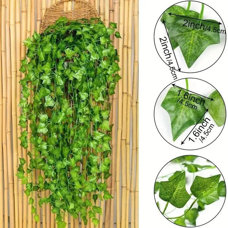 Artificial Ivy Leaf Vine Garland Hanging Fake Plant Home Wedding Decor 🌿