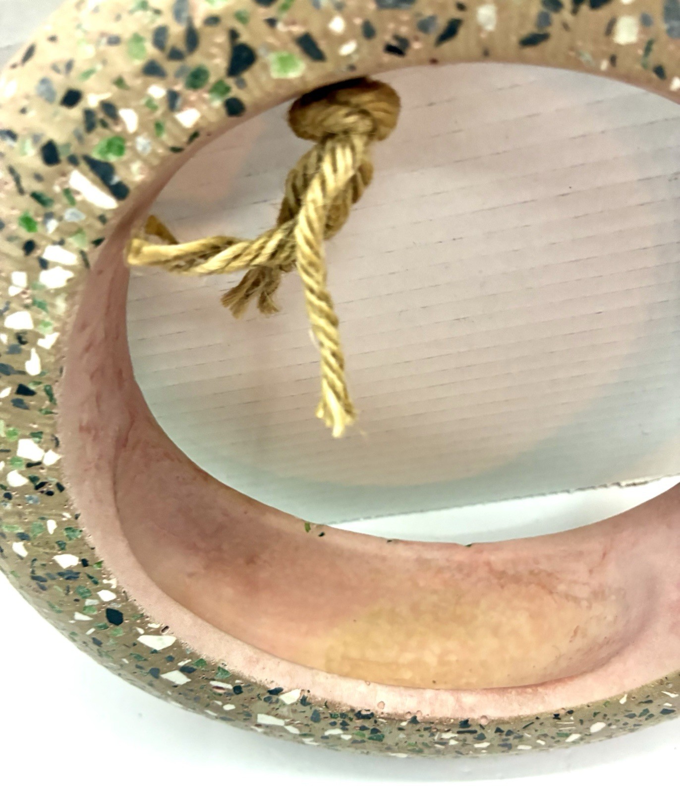 Project 62 Circular Hanging Wall Planter MCM Style Air Plant Succulents