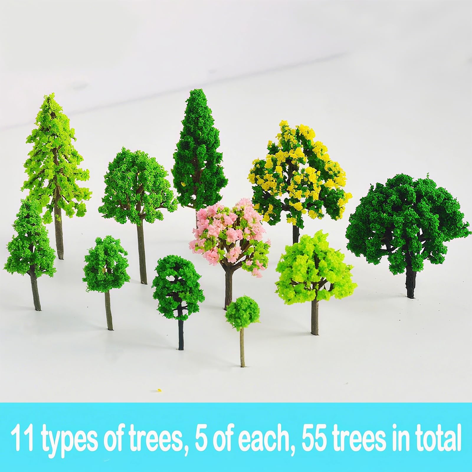 Model Trees for Diorama Small, Model Trees for Crafts, Mixed Plants for Land …