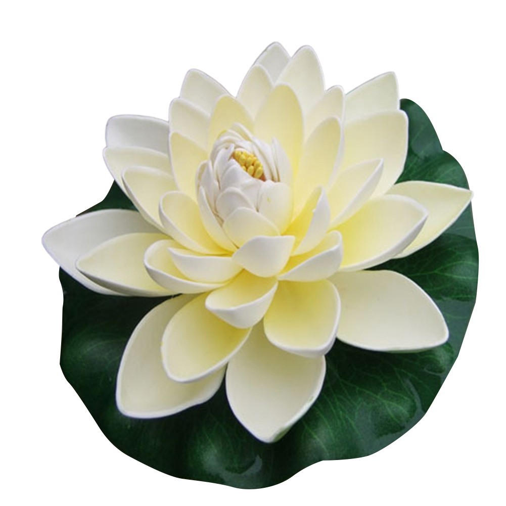 for Home & Garden Water for lily Floating Lotus DIY Home Outdoor Decor Plastic