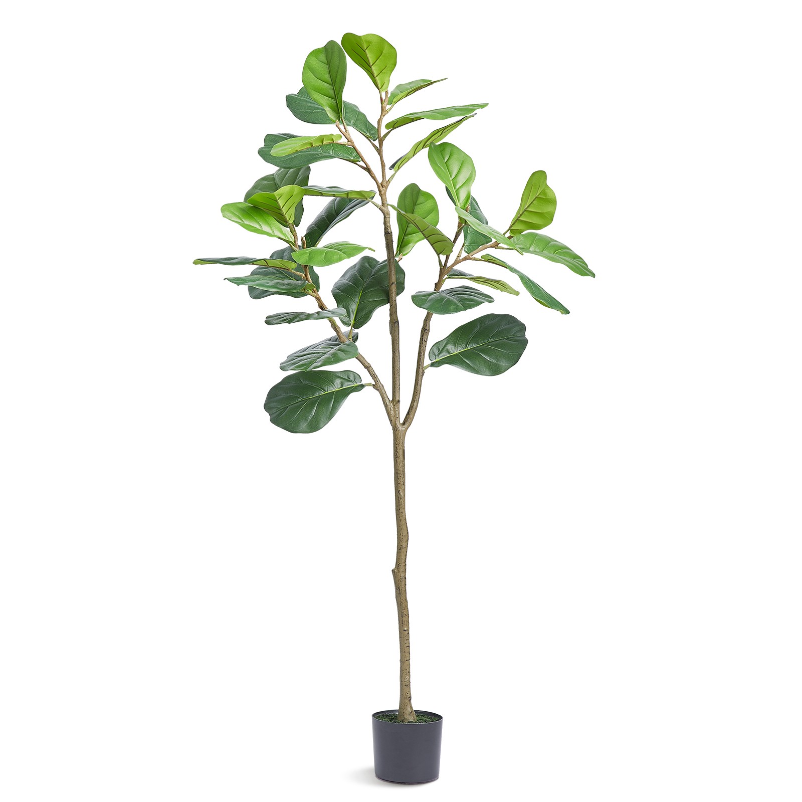 VEVOR 5 FT Artificial Fiddle Leaf Fig Tree Indoor Outdoor Office Corner Decor
