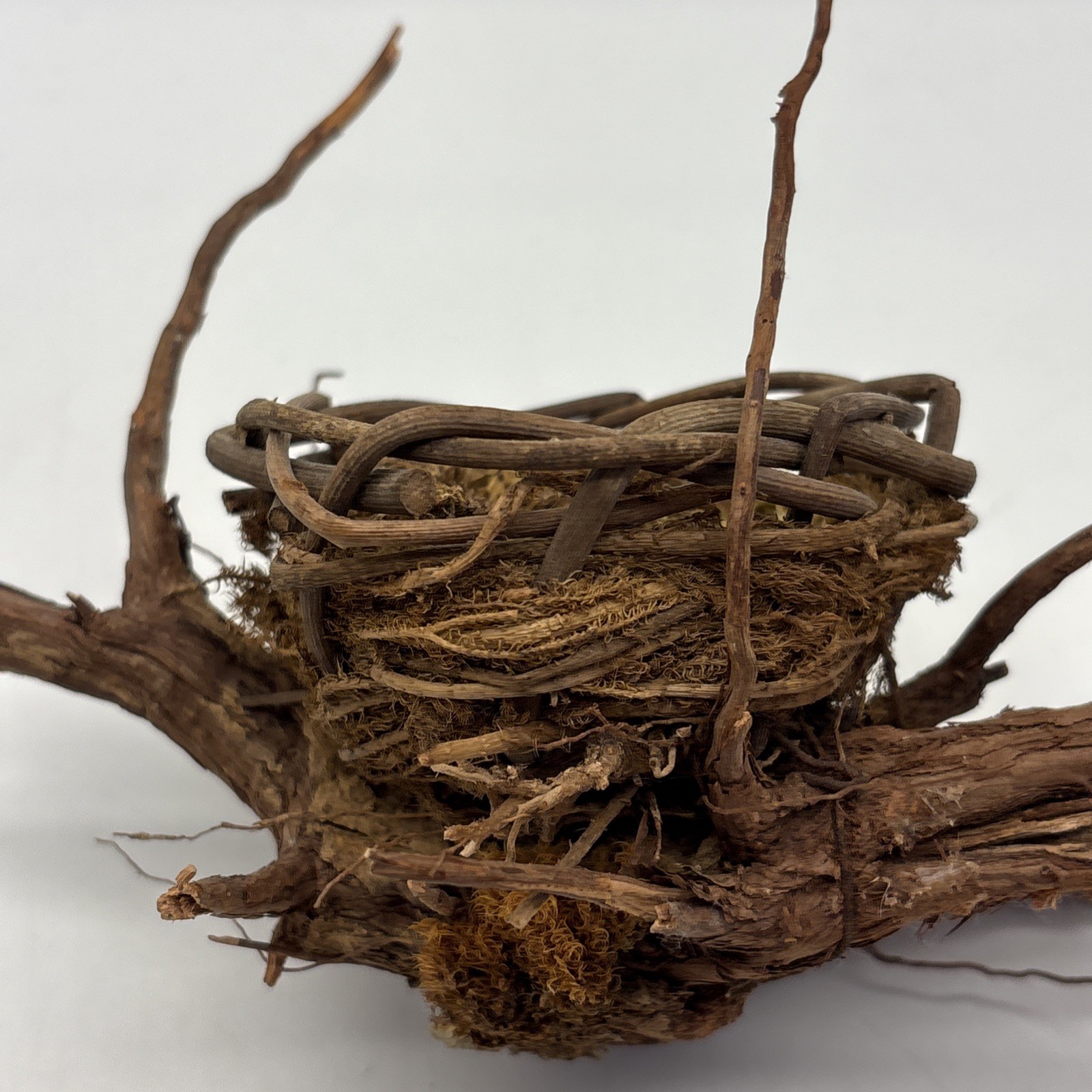 Bird nest Garden decorations, home, floral accent, crafts, center piece