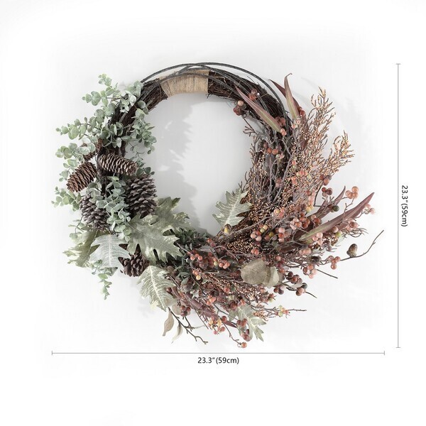 Safavieh Berry & Eucalyptus Semi – Wreath, Reduced Price 2172726937 FXP1044A