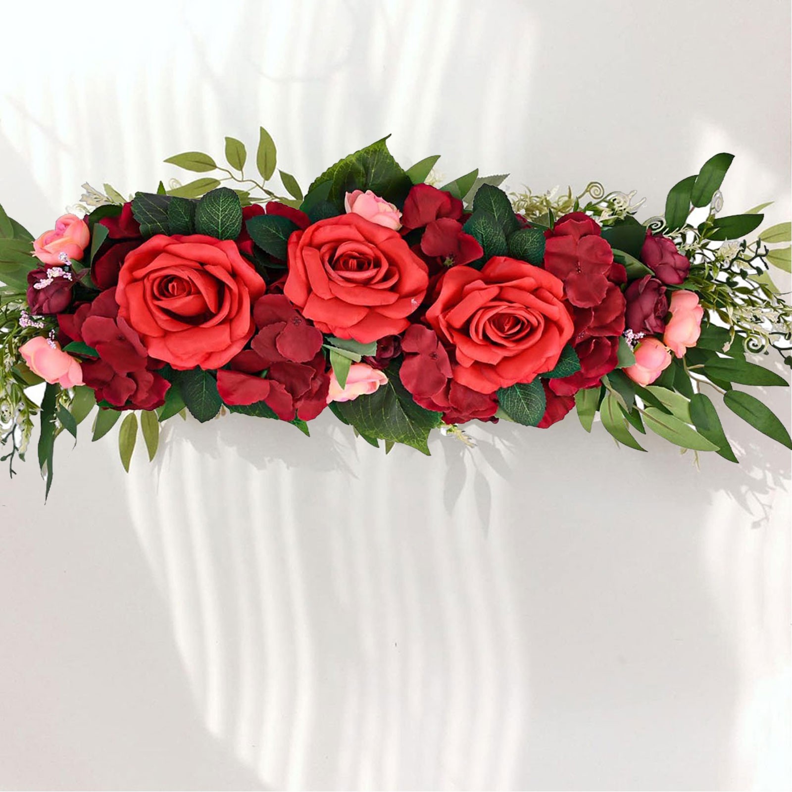 Flower Swag for Indoor and Outdoor Use Perfect for Fireplaces and Front Doors