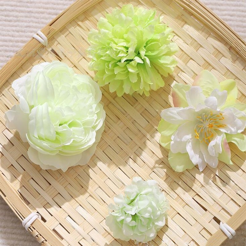 Mix Artificial Flowers Rose Wedding Valentine’s DIY Craft Gifts Home Decor NEW