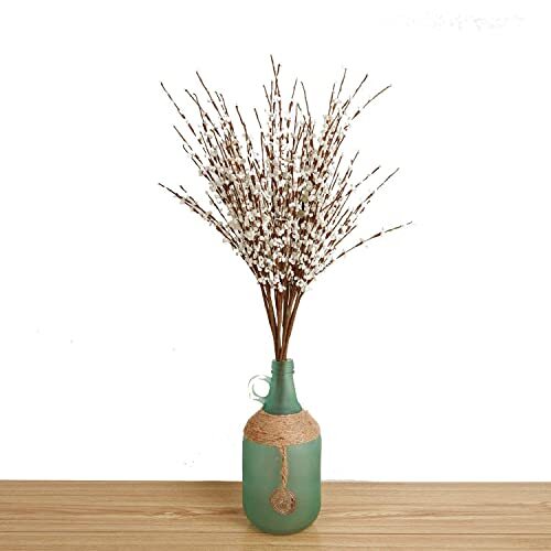 Pieces 29.5″ Long of Artificial Flowers Fake Flowers, Artificial 10 White