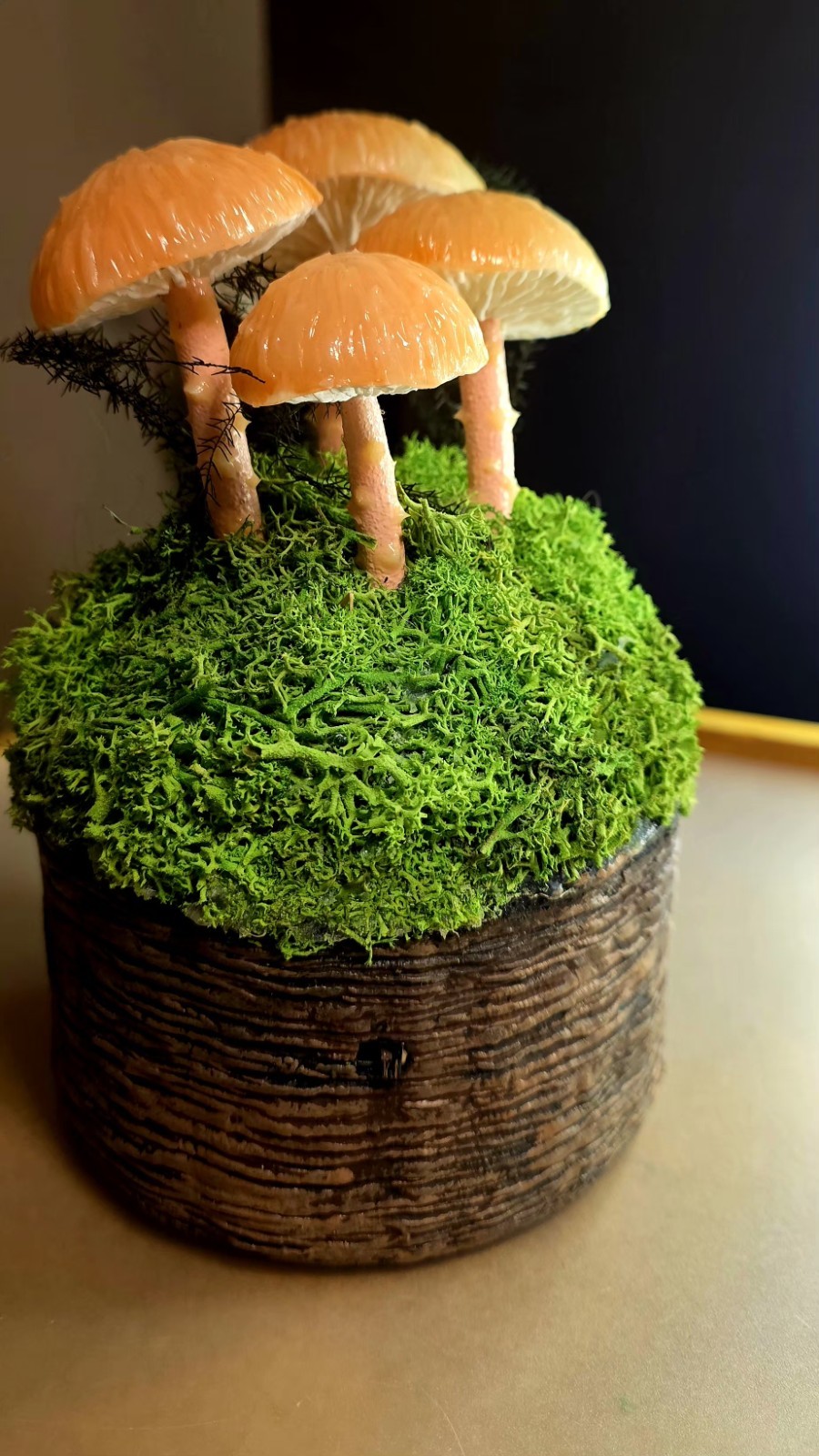 Mushroom “Fungi” Table Light Battery Operated Whimsical Cottagecore