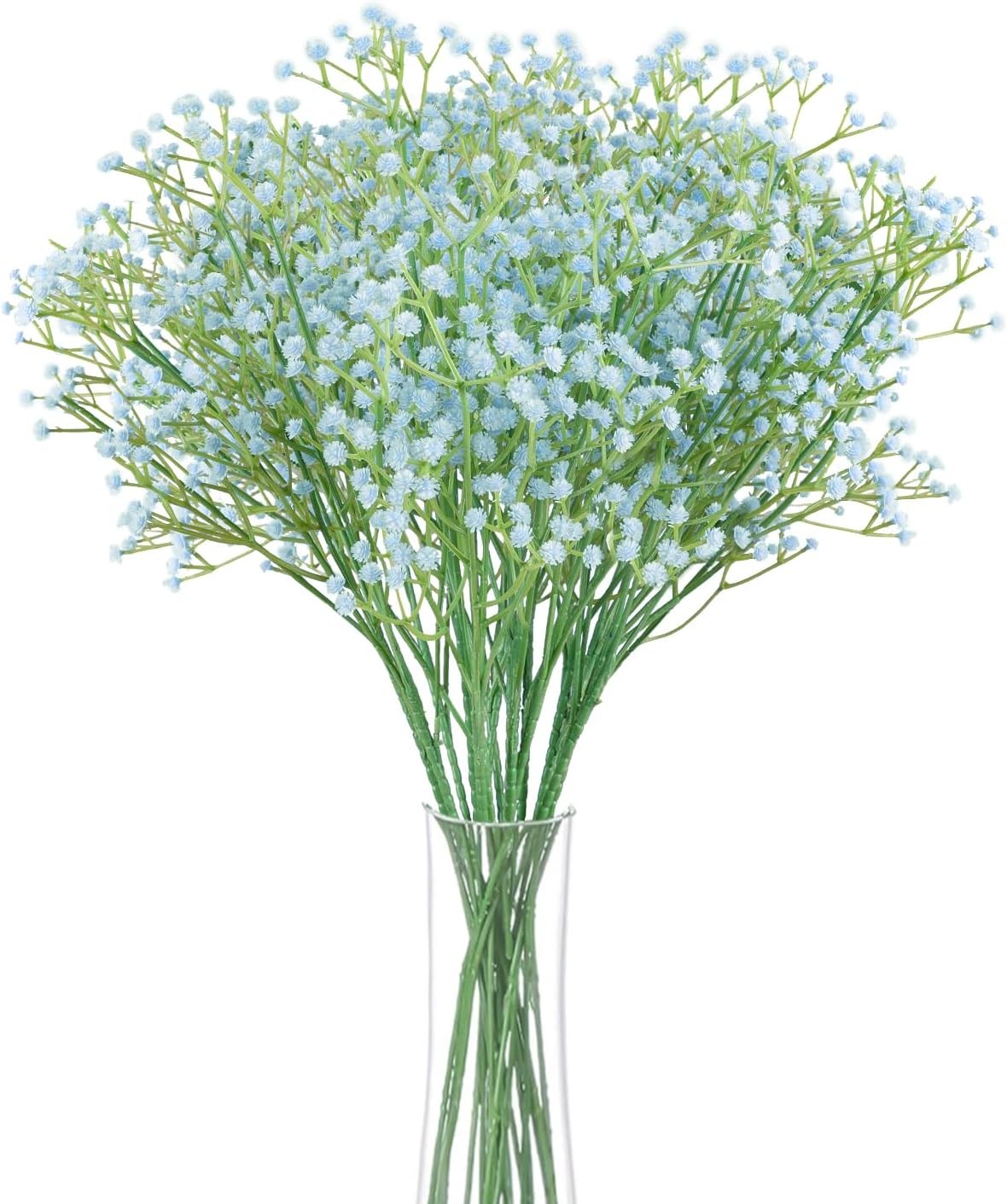 15 Pcs Baby’s Breath Artificial, Gypsophila Bulk Real Touch Decor