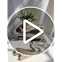 60″ Farmhouse Wood Bead Garland with Tassels Rustic Boho Tiered Tray Decor