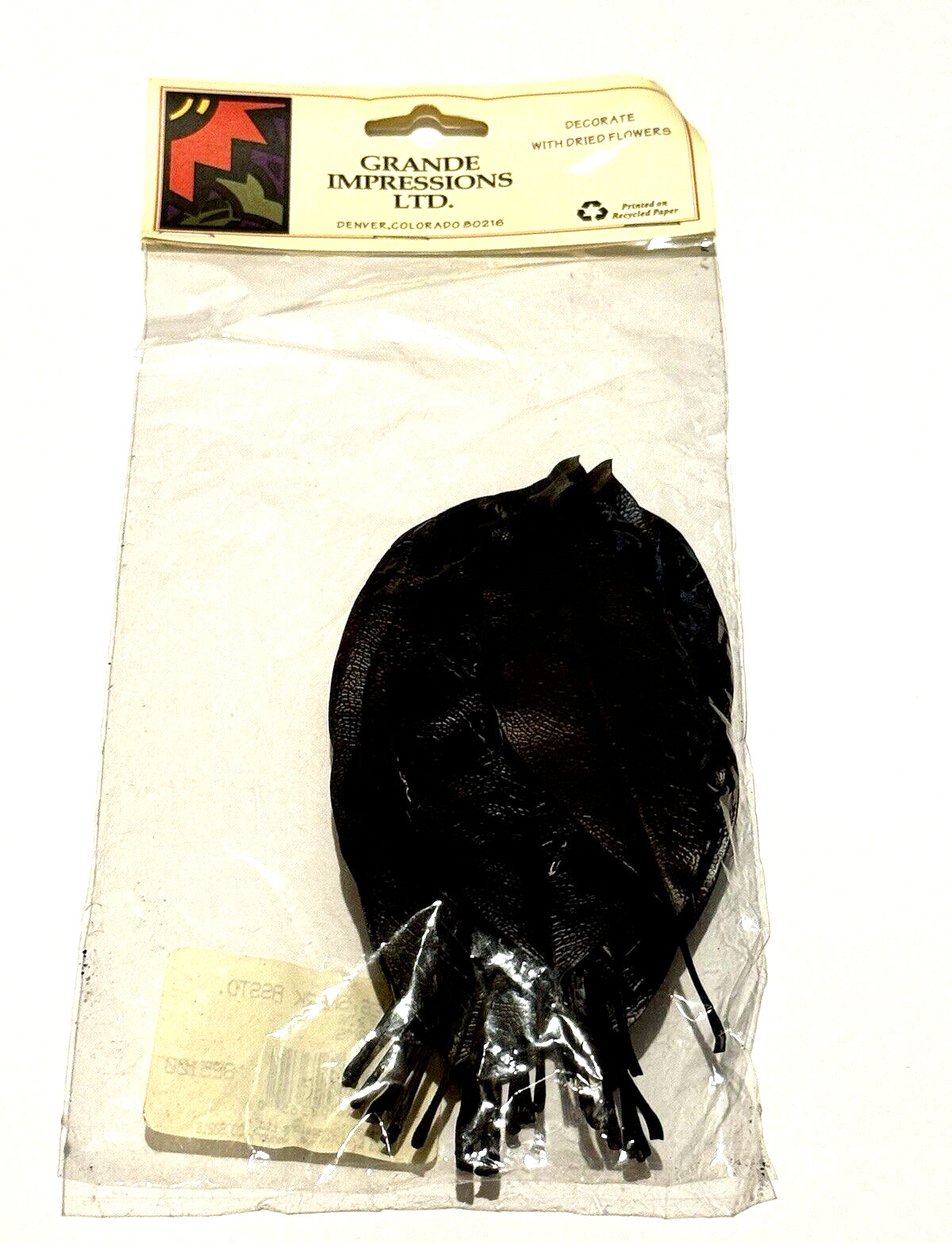 Grand Impressions Dried Florals Leaves Shark 825100 Wedding Craft Decor NEW READ