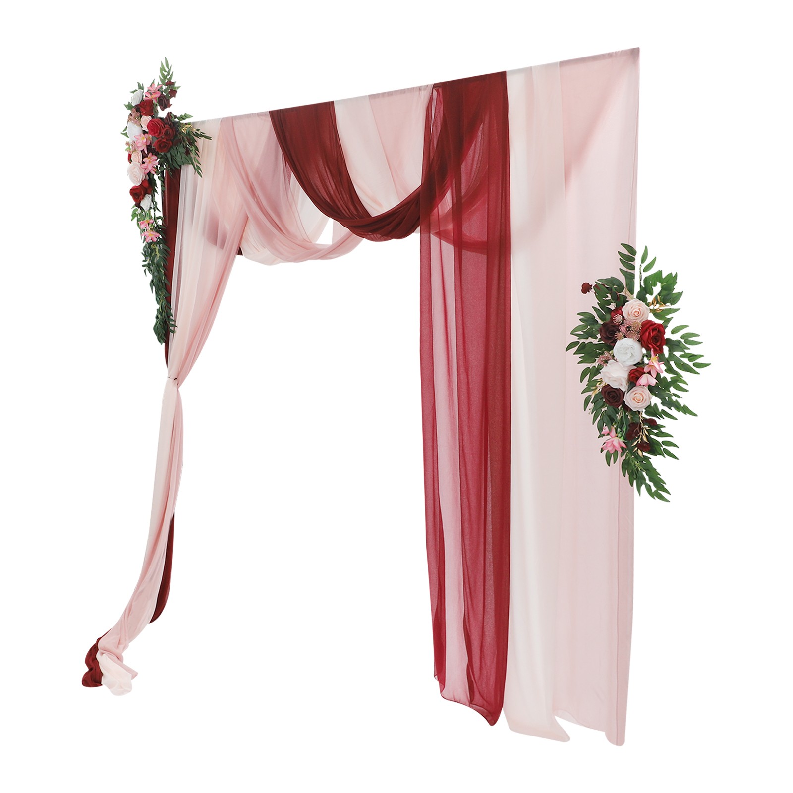 Decorative Artificial Flowers, Artificial Wedding Arch Flower Kit, Wedding Artif