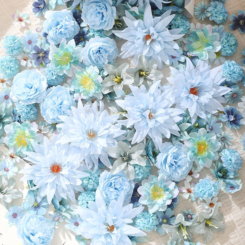 Mix Artificial Flowers Rose Wedding Valentine’s DIY Craft Gifts Home Decor NEW