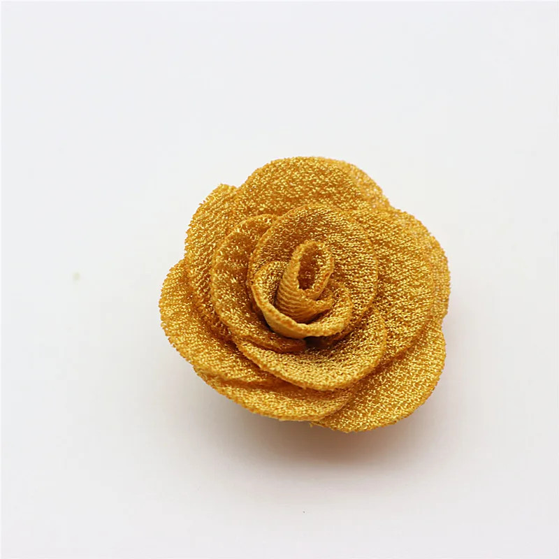 2.5cm 3.5CM Small Flower Clothing Headwear Accessories Three dimensional Flower