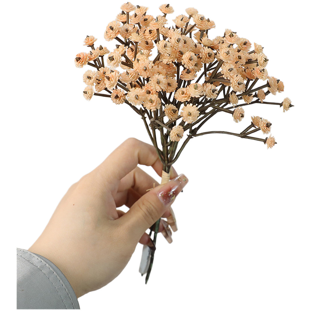 Artificial Gypsophila Bouquet 3 Stems Plastic Material for Long Lasting Use