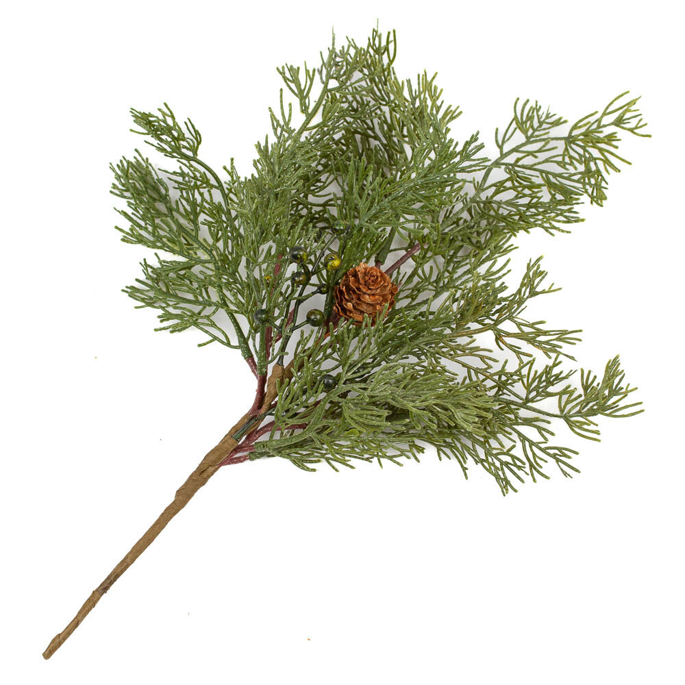 Set of 6 Artificial 12″ Cedar Juniper Floral Picks