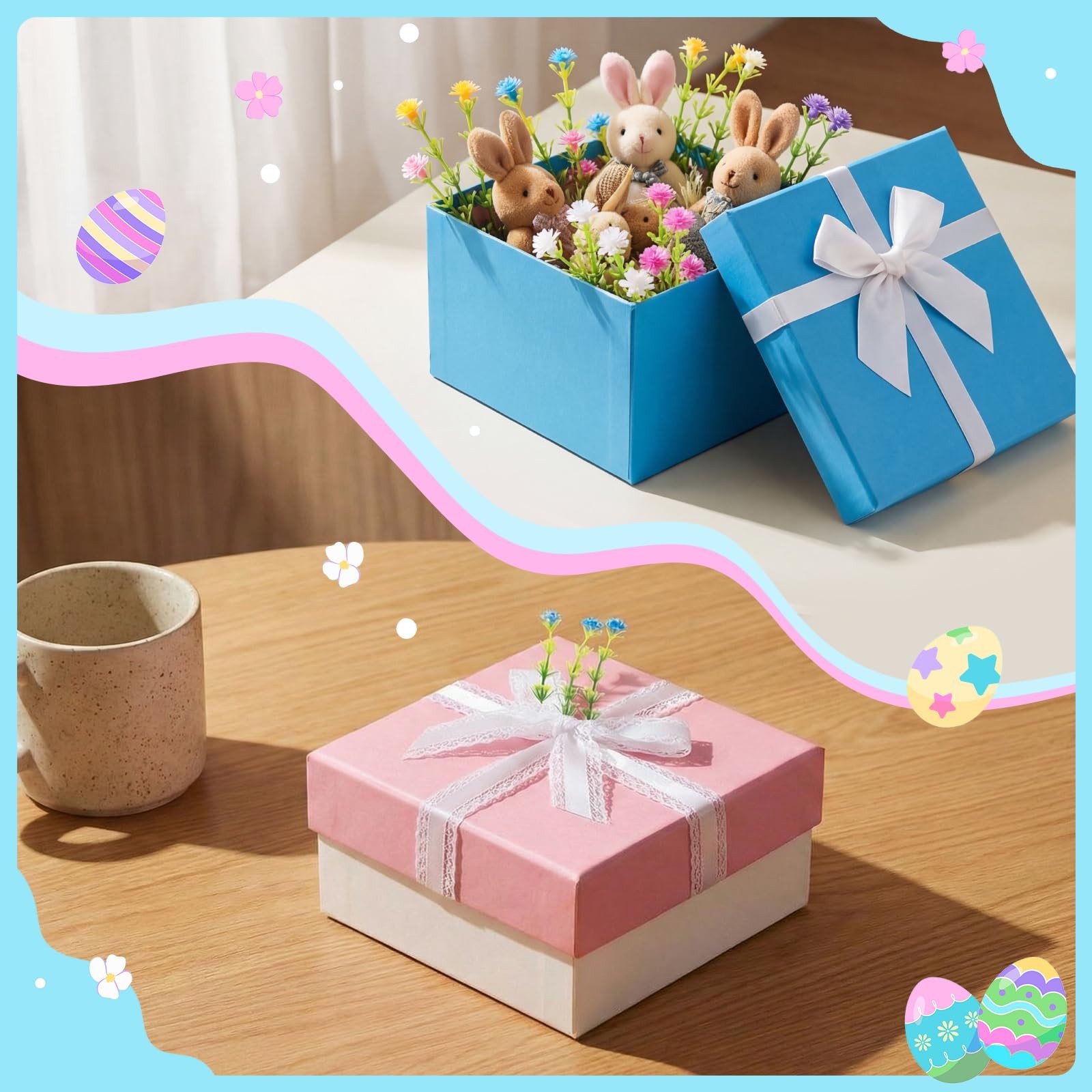 200 PCS Multiple Color 3.74 Inch Baby Breath Artificial Flowers Mini Bulk