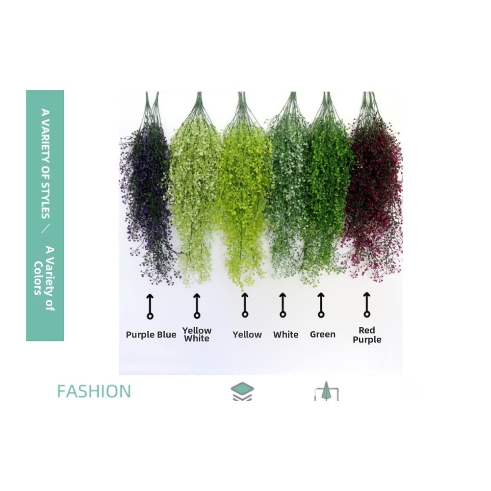 Fake Flowers Artificial Flowers Realistic Bell Flower Willow Style Vine