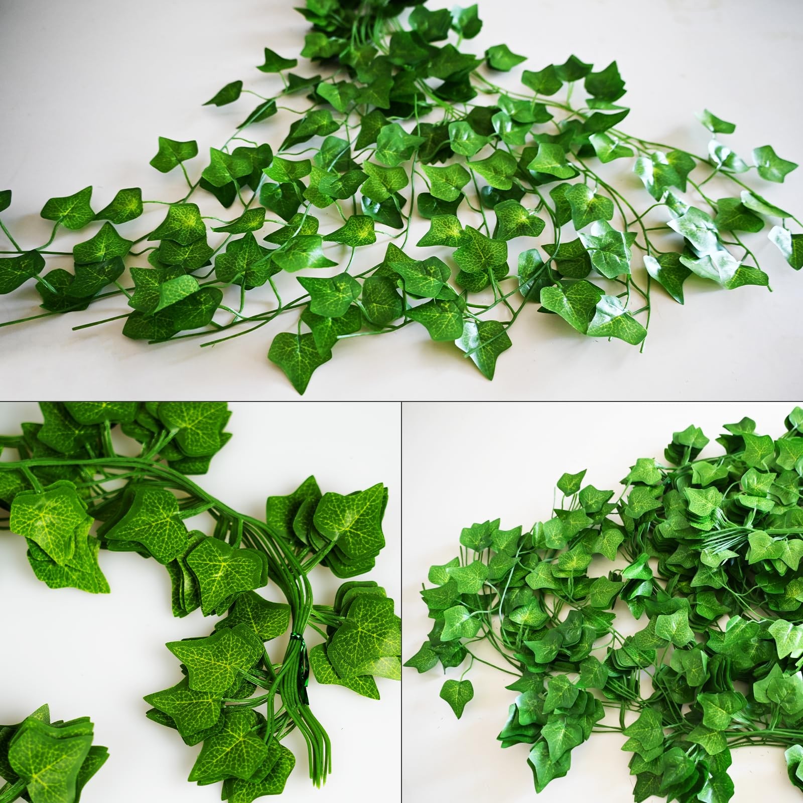 270 Feet 36 Pack Fake Vines for Room Decor, Artificial Ivy Greenery Garland V…