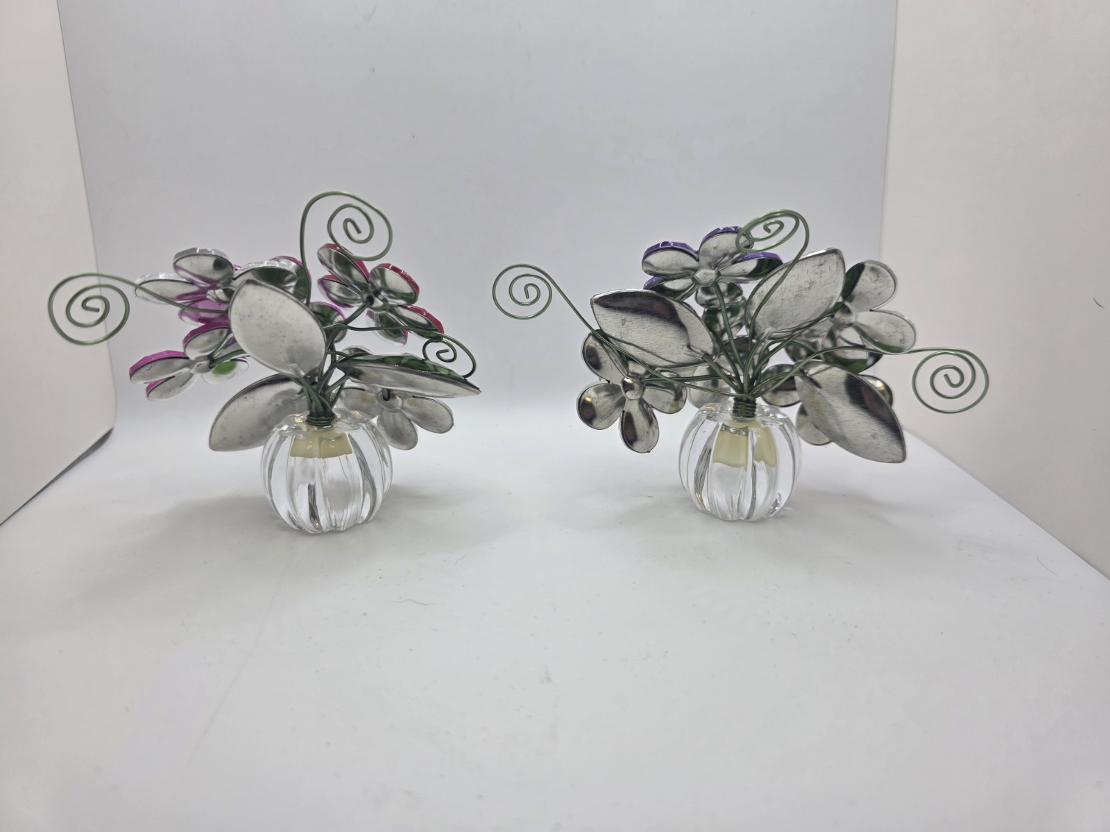 Ganz Crystal Expressions Jeweled Flower Pot Acrylic Figurine 4 Inches