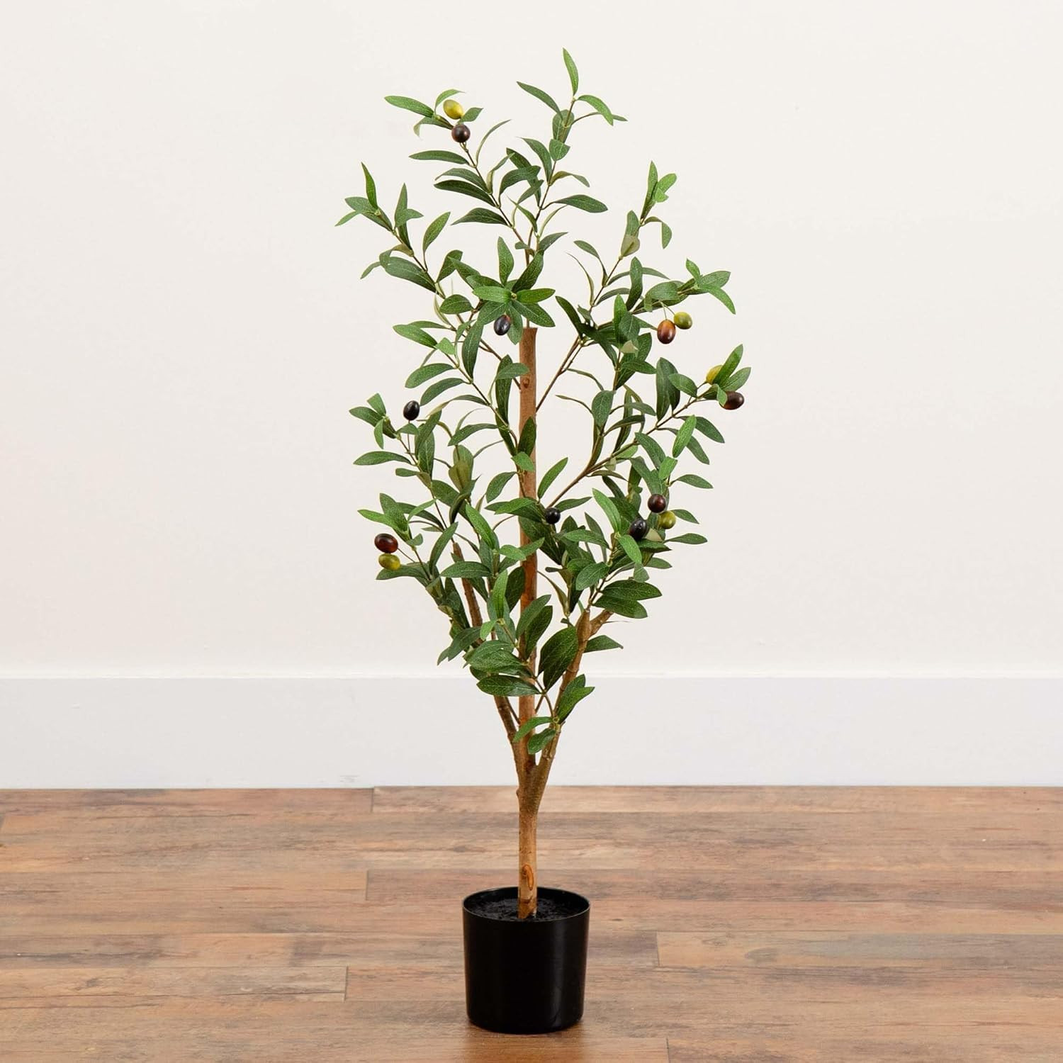 3FT Silk Olive Tree with Realistic Branches and Fruits for Home or Office Decor